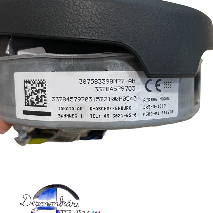 Airbag Volan M, model sport, cod 33784579703, 4579703 33784579703
