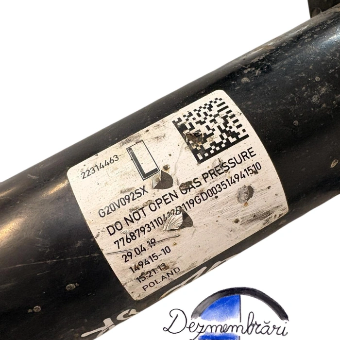 Amortizor roata stanga fata original Bmw, cod 7768793 7768793