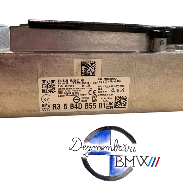 Amplificator sunet Harman Becker Bmw, cod 5B4DB55 5B4DB55