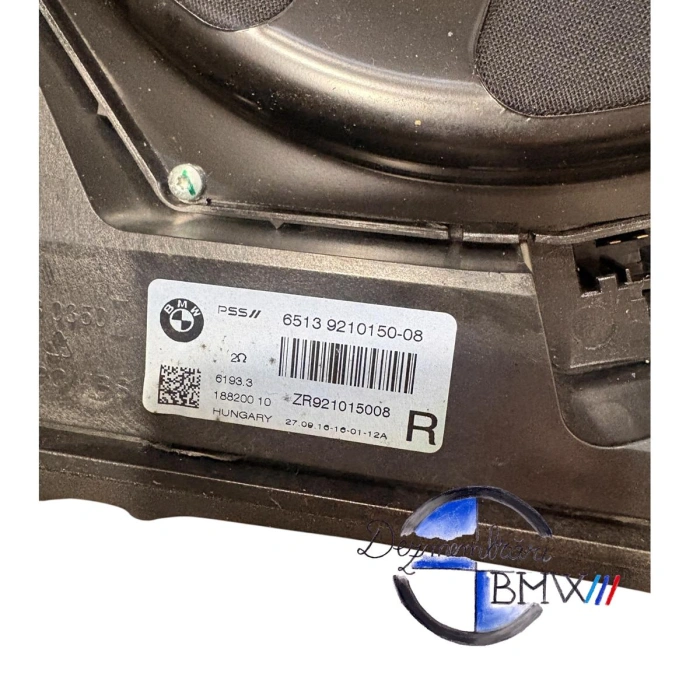 Boxa scaun subwoofer dreapat Bmw , cod 9210150 65139210150