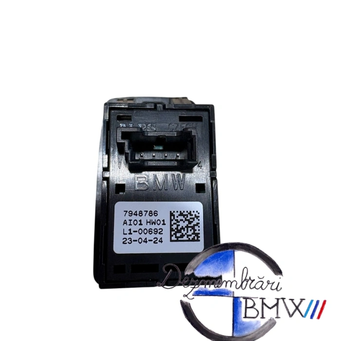 Buton deschidere portbagaj din interior cod 61317948786, 7948786 61317948786