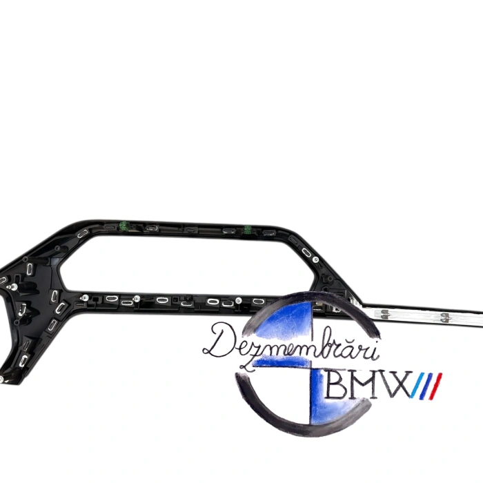 Trim bord central, trim panou clima BMW, COD 51459636316,  9636316 51459636316